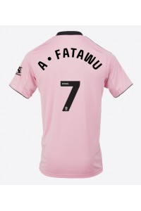 Fotbalové Dres Leicester City Issahaku Fatawu #7 Třetí Oblečení 2025-26 Krátký Rukáv